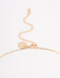 Gold Heart Locket Pendant Necklace - link has visual effect only