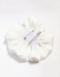 Crepe Folded Flower Clip - link has visual effect only