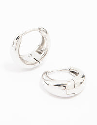 Stainless Steel Mini Drop Huggie Earrings - link has visual effect only