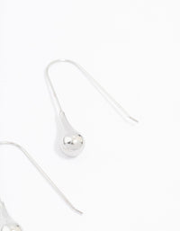 Stainless Steel Thread Through Earrings - link has visual effect only