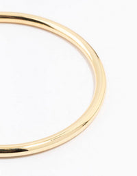 Gold Plated Round Core Bangle - link has visual effect only