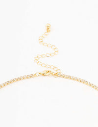 Gold Plated Tennis Butterfly Lariat Necklace - link has visual effect only