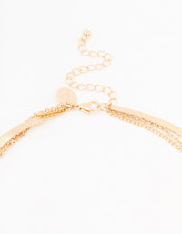 Gold Layered Coin Necklace - link has visual effect only