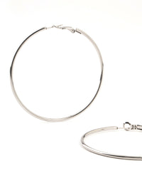 Surgical Steel Classic Hoop Earrings 60MM - link has visual effect only