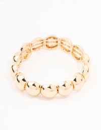 Gold Bauble Puff Bracelet - link has visual effect only