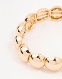 Gold Bauble Puff Bracelet - link has visual effect only