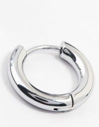 Waterproof Stainless Steel Clicker Hoop Earrings 16 MM - link has visual effect only