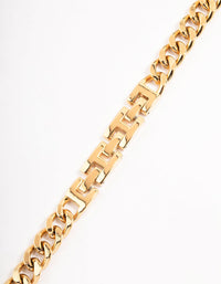 Gold Thin Chain Watch Strap 38/40/41 - link has visual effect only