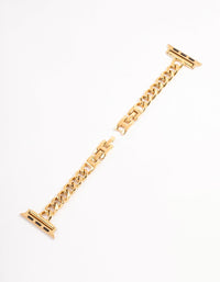 Gold Thin Chain Watch Strap 38/40/41 - link has visual effect only