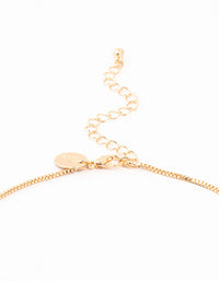 Kids Gold Mushroom Necklace & Ring Pack - link has visual effect only