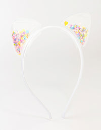 Kids Mixed Cat Ear Headband - link has visual effect only