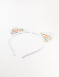 Kids Mixed Cat Ear Headband - link has visual effect only