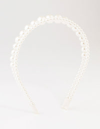 Beaded Graudti Pearl 2 Row Headband - link has visual effect only