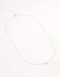 Gold Plated Sterling Silver Initial K Necklace - link has visual effect only