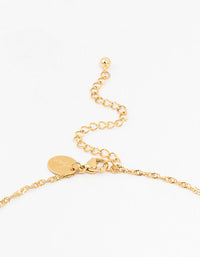 Waterproof Gold Plated Stainless Steel Heart Pendant Necklace - link has visual effect only