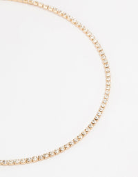 Gold Cupchain Pearl Chokers 3-Pack - link has visual effect only