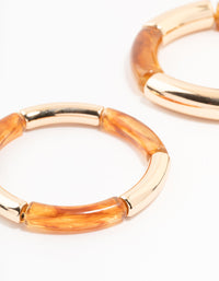 Gold & Resin  Bangles 2-Pack - link has visual effect only