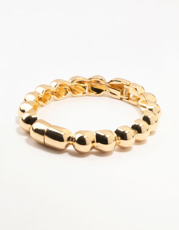 Gold Teardrop Bracelet