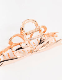 Rose Gold Bow Claw Clip - link has visual effect only