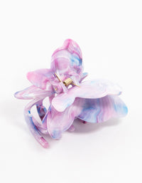 Acrylic Marbled Butterfly Claw Clip - link has visual effect only