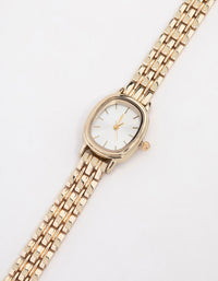 Small Gold Oval Watch - link has visual effect only