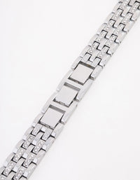 Silver Diamante Watch Strap 38/40/41 - link has visual effect only