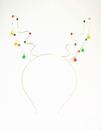 Jingle Bells Reindeer Headband - link has visual effect only