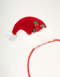 Santa Hat Headband - link has visual effect only