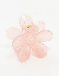 Blush Daisy Hair Claw Clip - link has visual effect only