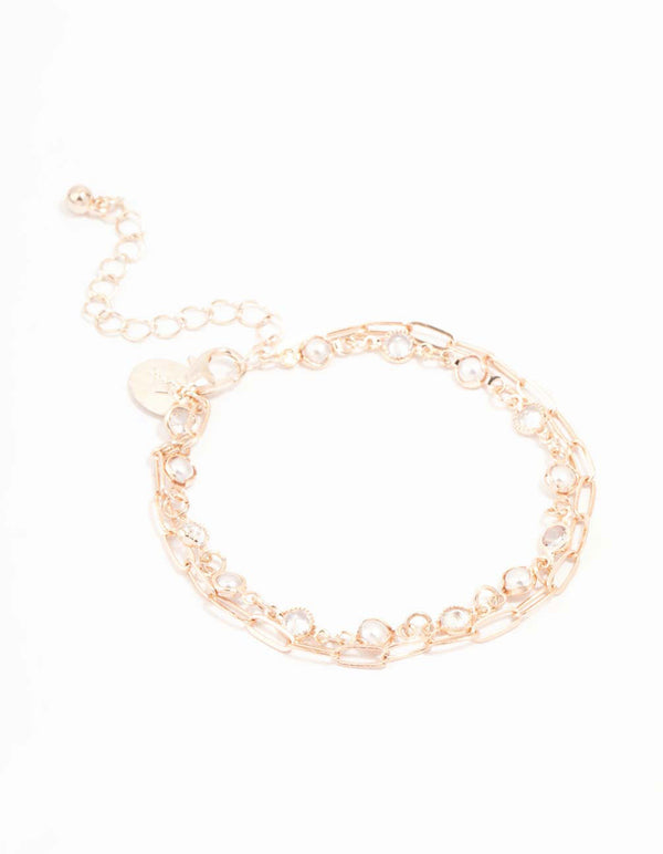 Gold Layered Link Bracelet