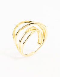 Gold Plated Thin Wrapped Ring - link has visual effect only