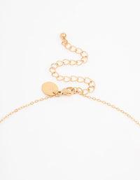 Waterproof Gold Plated Stainless Steel Pendant Heart Necklace - link has visual effect only