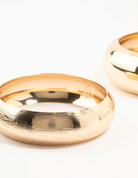 Gold Statement Orb Bracelets 2-Pack - link has visual effect only