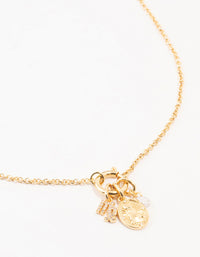 Gold Plated Virgo Charm Necklace - link has visual effect only