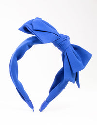 Large Fabric Statement Bow Headband - link has visual effect only