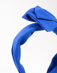 Large Fabric Statement Bow Headband - link has visual effect only