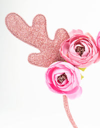 Floral antler headband online