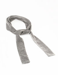 Silver Lurex Fabric Scarf - link has visual effect only