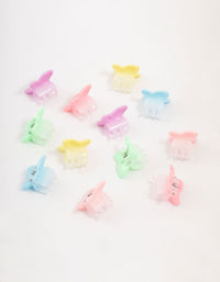 Mini Pastel Butterfly Claw Clips 12-Pack - link has visual effect only