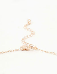 Gold Diamante Butterfly Drop Charm Necklace - link has visual effect only