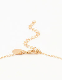 Gold Diamante Pearl Butterfly Y-Necklace - link has visual effect only