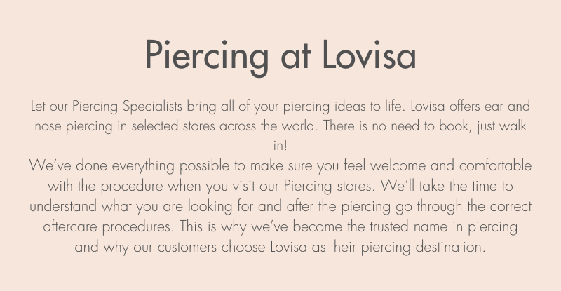 Piercing Studio - Lovisa