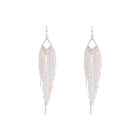 Silver Diamante Cascade Ball Earrings - link has visual effect only