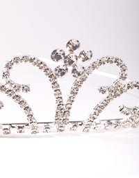 Kids Silver Pretty Tiara Headband - link has visual effect only