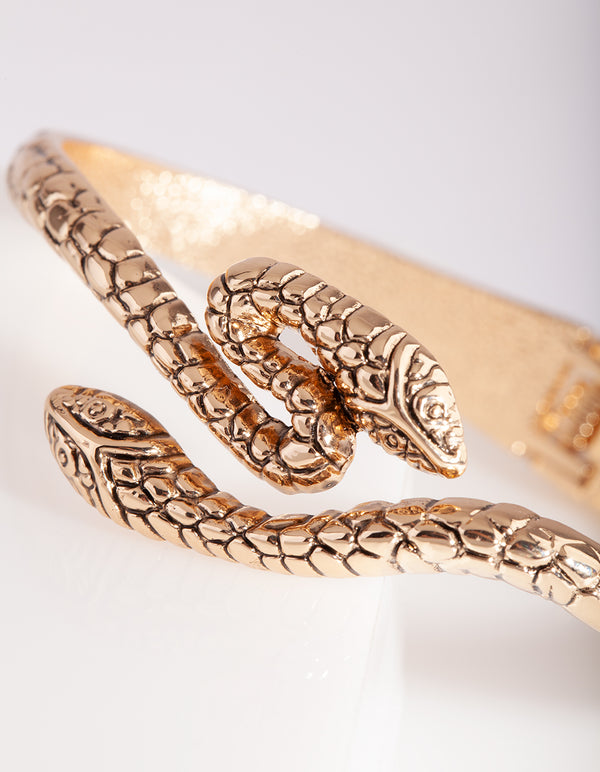 Snake deals cuff bracelet