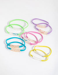 Kids Mega Best Friend Mixed Cut-out Bracelet 8-Pack - link has visual effect only