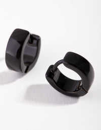 Matte 4mm Thick Huggie Earrings - link has visual effect only