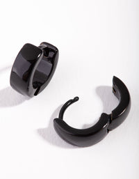 Matte 4mm Thick Huggie Earrings - link has visual effect only