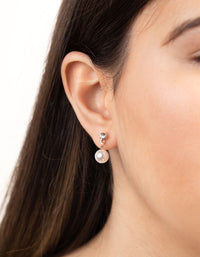 Rose Gold Round Profile Earring 8-Pack - link has visual effect only