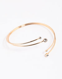 Rainbow Diamante Arm Cuff - link has visual effect only